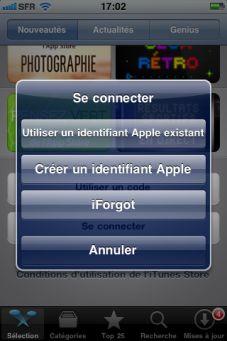 Iphone, ipad - se connecter compte apple